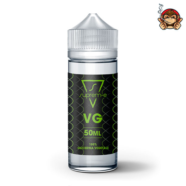 Glicerina Vegetale 50ml in chubby da 120ml - Suprem-e