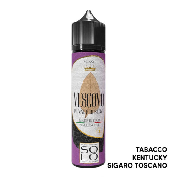 VESCOVO - Solo Private Reserve - Liquido Scomposto 20ml - Blendfeel