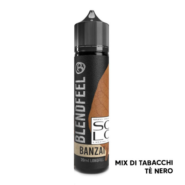 BANZAI - linea SOLO - Liquido Scomposto 20ml - Blendfeel