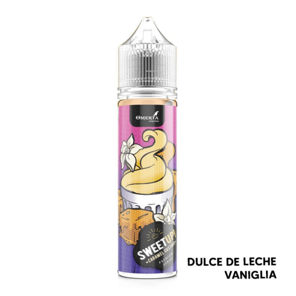 Caramel Custard - Sweetup - Liquido Scomposto 20ml - Omerta Liquids