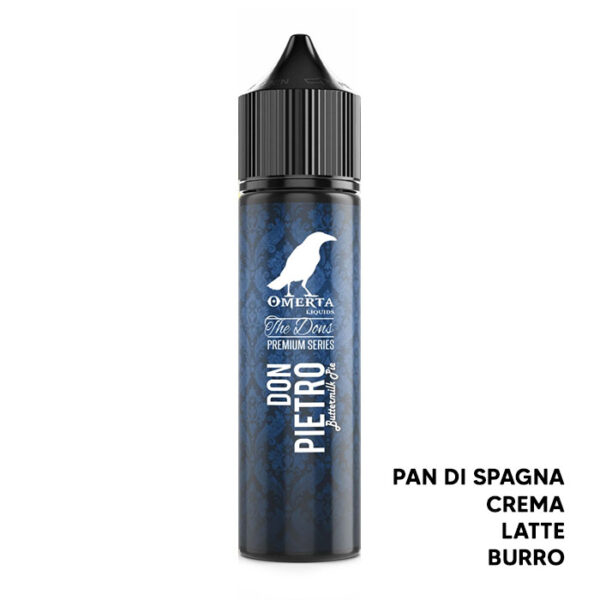 Don Pietro - The Dons - Liquido Scomposto 20ml - Omerta Liquids