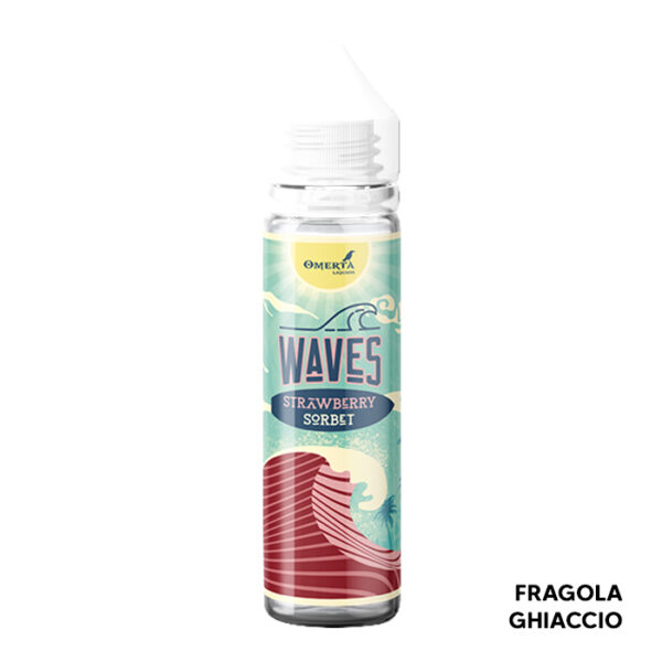 Strawberry Sorbet - Waves - Liquido Scomposto 20ml - Omerta Liquids