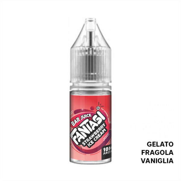 Strawberry Ice Cream - Aroma Concentrato 10ml - Fantasi Vape