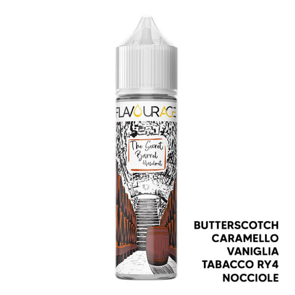 The Secret Barrel Hazelnut - Liquido Scomposto 20ml - Flavourage