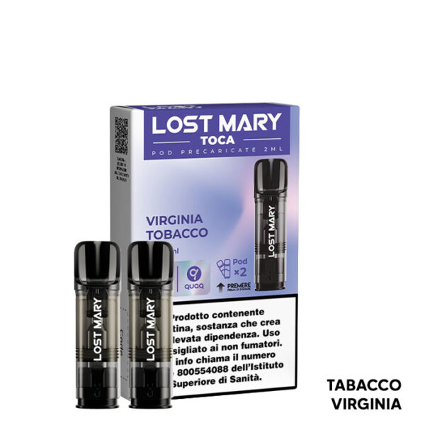 VIRGINIA TOBACCO - Pod Precaricata TOCA AIR - Elf Bar