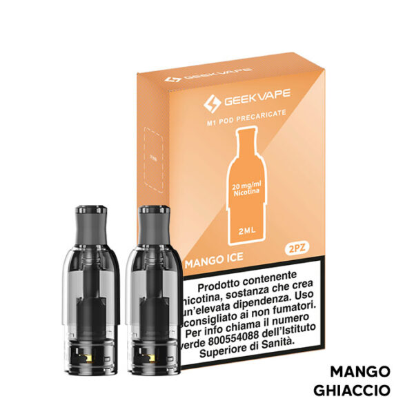 MANGO ICE - Pod Precaricata Wenax M1 - Geek Vape