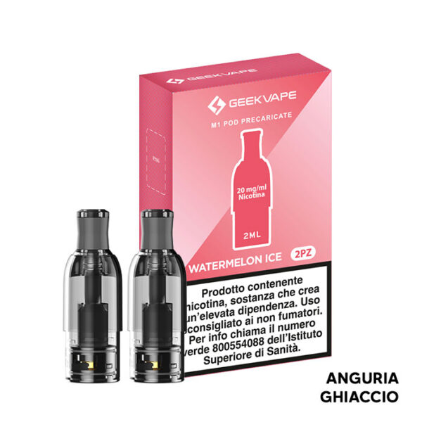 WATERMELON ICE - Pod Precaricata Wenax M1 - Geek Vape