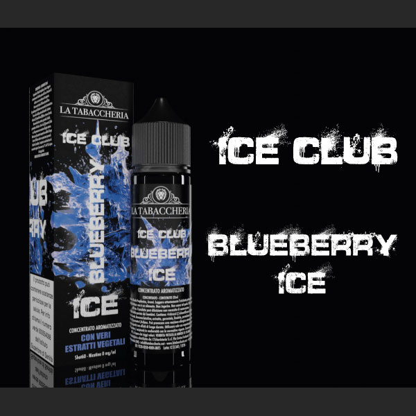 BLUEBERRY ICE - Linea Ice Club - Liquido Scomposto 20ml - La Tabaccheria