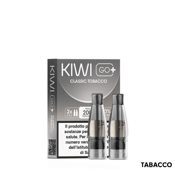 CLASSIC TOBACCO - Pod Precaricata Kiwi Go+ Plus - Kiwi Vapor