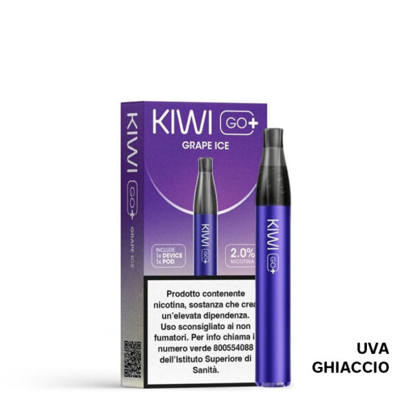 KIWI GO+ PLUS Starter Kit GRAPE ICE - Kiwi Vapor