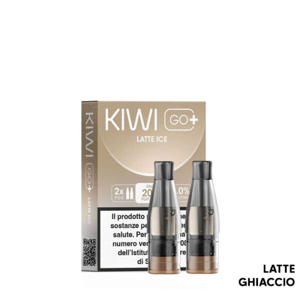 LATTE ICE - Pod Precaricata Kiwi Go+ Plus - Kiwi Vapor