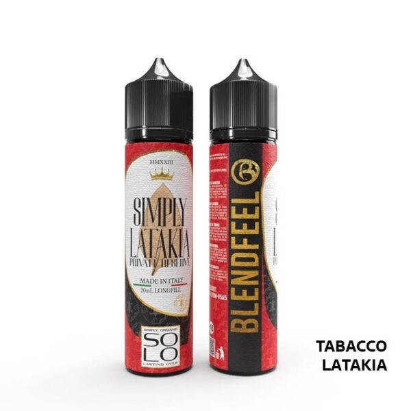 SIMPLY LATAKIA - Solo Private Reserve - Liquido Scomposto 20ml - Blendfeel